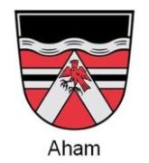Wappen Gemeinde Aham - Header