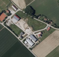 Luftbild Gewerbegebiet Aham Luftbild Gewerbegebiet Aham