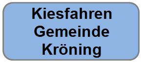 Kiesfahren Gemeinde Kröning