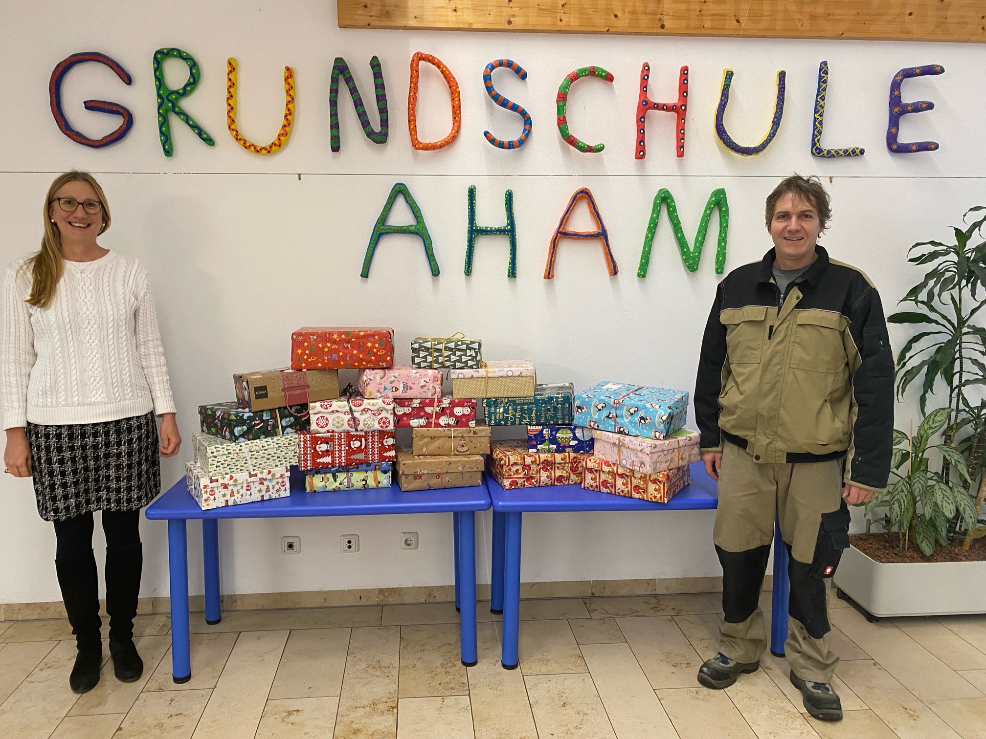 Geschenk mit Herz